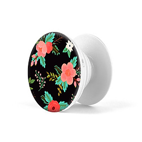 Mua Gía đỡ điện thoại đa năng  tiện lợi - Popsockets - In hình ROSE 09 - Hàng Chính Hãng