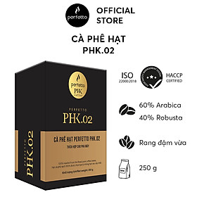 [Gift] Cà phê hạt - Cà phê bột Perfetto PHK.02 (250g/ 500g)