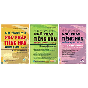 [Download Sách] Combo Trọn Bộ 3 Cuốn: Ngữ Pháp Tiếng Hàn Thông Dụng Sơ Cấp, Trung Cấp Và Cao Cấp (Tặng 45 Cấu Trúc Tiếng Hàn Căn Bản Và Giáo Trình Tiếng Hàn Tổng Hợp) (Học Kèm App: MCBooks Application)