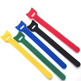 Mua Dây thít  vòng cuộn buộc dây điện  cáp sạc điện thoại  tai phone gọn gàng tiện lợi 15cm