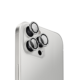 Miếng Dán Cường Lực LENS Camera UNIQ OPTIX Aluminium Dành Cho iPhone 16 Promax/ Iphone 16 Pro_ Hàng chính hãng