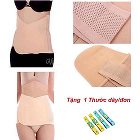 (TẶNG 1 THƯỚC DÂY/ĐƠN) ĐAI NỊT BỤNG TAN MỠ THÔNG HƠI THOÁNG MÁT 3336/336