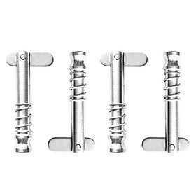 4 Pieces 316 Stainless Steel Quick Release Pins for Boat Top Deck Hinge