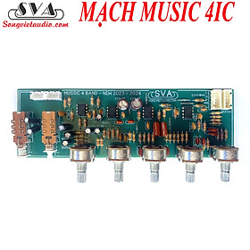 MẠCH MUSIC 4 IC - LOUNDNESS - KÈM DÂY