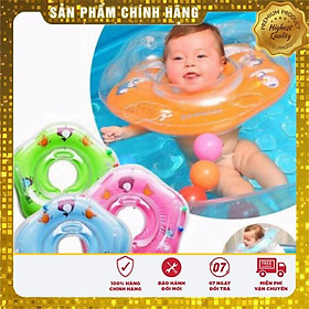 PHAO ĐỠ CỔ TẬP BƠI CÓ ĐAI AN TOÀN CHỐNG LẬT CHO BÉ HK2