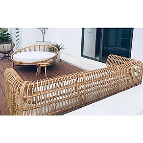 Mua Ghế sofa mây đan tự nhiên trang trí nhà cửa BHWH CR-M028 nhiều kích thước