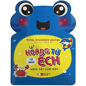 Sách Tô Màu Hoàng Tử Ếch - Động Vật Dưới Biển