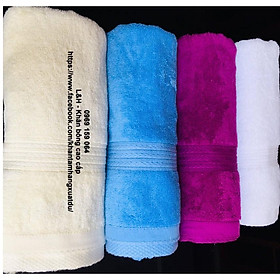 Mua Khăn tắm xuất khẩu cotton cao cấp Pirink  bông mềm 50*100 cm