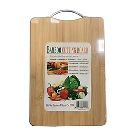 [AnhOtShop] Thớt Gỗ Tre Có Quai Cầm – Kháng Khuẩn, Chống Nấm Mốc, Đa Kích Thước