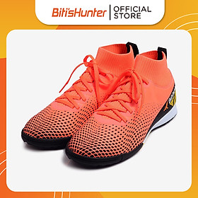 Giày Bóng Đá Nam Biti's Hunter Football High-Top Flame Orange DSMH03800CAM (Cam)