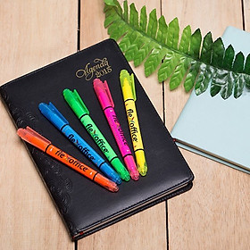 Combo 10 Bút dạ quang Flexoffice HL-01, giao màu ngẫu nhiên 