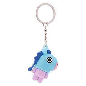 Móc Khóa Nhựa Hình Nhân Vật BTS BT21 - Ngựa Mang