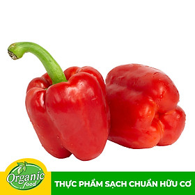 Chỉ Giao HCM - Ớt chuông đỏ hữu cơ Organicfood - 500g