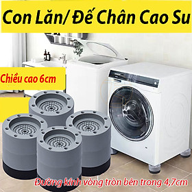 Combo 4 Chân Đế Kê Máy Giặt, Tủ Lạnh Đa Năng Phù Hợp Nhiều Máy