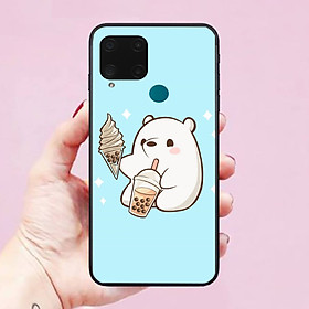 Ốp lưng dành cho điện thoại Realme C15 hình Chú Gấu Cute