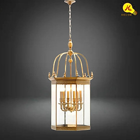 Mua Đèn thả đồng HQ - mã DTD7801 - chiếu sáng vàng rõ nét  thiết kế sang trọng  tiết kiệm điện năng hiệu quả HQ DECOR (HÀNG NHẬP KHẨU)