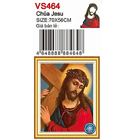 Mua Tranh đính đá chúa giesu VS464 - 70 x 56 cm - chưa đính