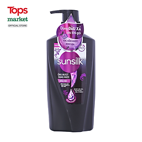Dầu Xả Sunsilk Óng Mượt Rạng Ngời Chiết Xuất Bồ Kết 640G