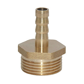 8mm 3/4" Brass Barbed Hose Tube Fuel Pipe Pagoda Fitting Coupler Connector