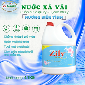 Nước xả vải Zily 4.7kg (quà tặng)