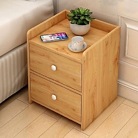 Tủ đầu giường mini tab gỗ đầu giường có ngăn kéo tiện ích đa năng từ gỗ MDF phủ Melamine 42 x 32 x 26 TAGO ND04