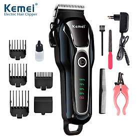 Tông Đơ hớt tóc Không Dây Cao Cấp KEMEI 1991 - Hàng Nhập Khẩu