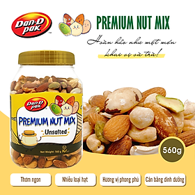 Premium Nut Mix không muối 560g - Dan D Pak