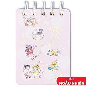 Sổ Lò Xo - Kẻ Ngang - 110 Trang - Jingu Stationery 5909 - Jill's Sweet House (Mẫu Bìa Giao Ngẫu Nhiên)