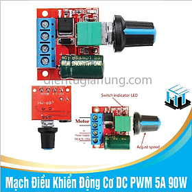 1 Cái Mạch Điều Khiển Động Cơ DC PWM 5A 90W