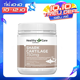 Viên bổ xương khớp chiết xuất từ sụn vi cá mập Healthy Care Shark