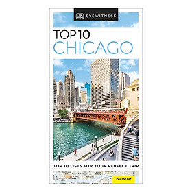 [Hàng thanh lý miễn đổi trả] Top 10 Chicago - Pocket Travel Guide (Paperback)