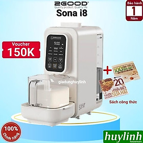 Máy làm sữa hạt đa năng 2Good Sona i8 - 1.2 lít - 9 chức năng - Hàng chính hãng