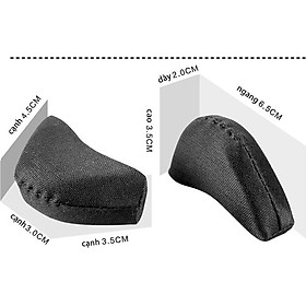 2 cặp miếng lót mũi giày bằng mút đệm êm ngón chân, giảm rộng cho giày - buybox - BBPK38