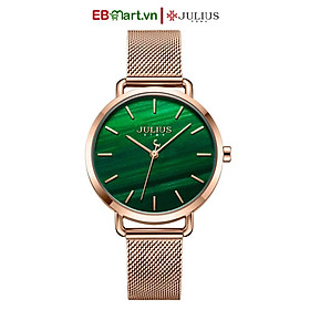Đồng Hồ Nữ Julius star JS-058 Kính Sapphire Đường Kính 34mm | EBMart