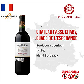 Rượu Vang Đỏ Pháp Chateau Passe Craby
