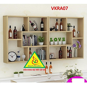 Kệ  trang trí treo tường VKRA07 - Nội thất lắp ráp