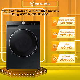 Mua Máy giặt Samsung AI EcoBubble Inverter 12 kg WW12CGP44DSBSV - Hàng chính hãng