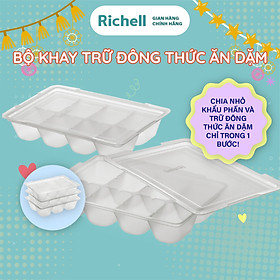 Bộ khay trữ đông thức ăn dặm Richell