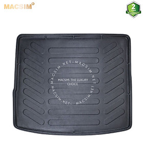 Thảm lót cốp ô tô Porsche Cayenne (2002-2010) MACSIM màu đen – TPU cao cấp, chuẩn form, sử dụng lâu dài