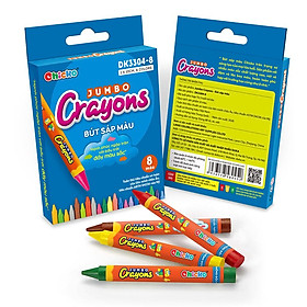 Bút Sáp Màu Duka Jumbo Crayons DK 3304 - Tùy chọn