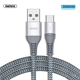 Mua Cáp sạc nhanh 2.4A và truyền dữ liệu chân type-C Remax Colorful Light RC-152a  Hàng chính hãng