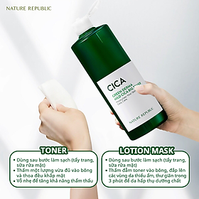 Nước Cân Bằng Da Nature Republic Green Derma Mild Cica Big Toner