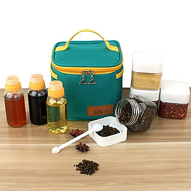 Mua Set lọ đựng gia vị nhà bếp 7 món tặng kèm túi đựng đa năng