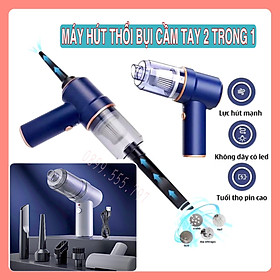 Mua Máy hút thổi bụi đa năng cầm tay không dây sạc pin công suất 120w lực hút 8000Pa LT-117