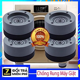 Bộ 4 miếng đệm cao su lót chân máy giặt chống rung lắc