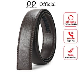 Dây rời thắt lưng nam có đường ray dùng cho khóa tự động D&D Fashion