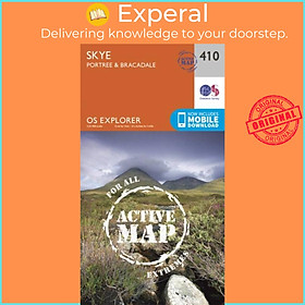 Sách - Skye - Portree and Bracadale by Ordnance Survey (UK edition, paperback)