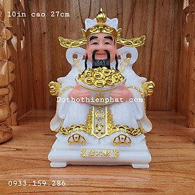 Mua Ông thần phát đá 10in cao 27 cm cao cấp