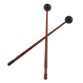 Durable 1 Pair Tongue Drum Stick Xylophone Glockenspiel Mallet Rod Hammer