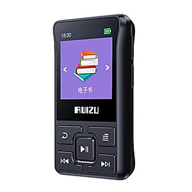 Ruizu X55 - Máy Nghe Nhạc Thể Thao Nhỏ Gọn, Hỗ Trợ Thẻ TF, Buetooth 4.0 (8GB) - Hàng Chính Hãng